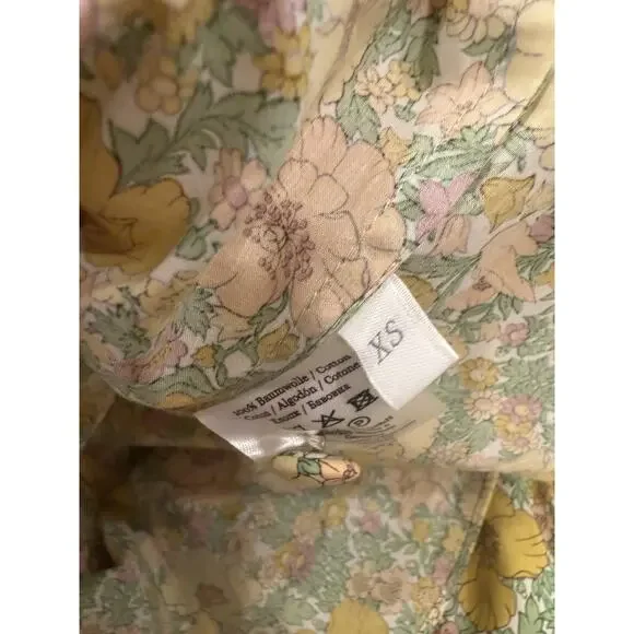 HORROR VACUI APOLLONIA Cotton blouse Floral Sz XS NWT - Picture 15 of 16